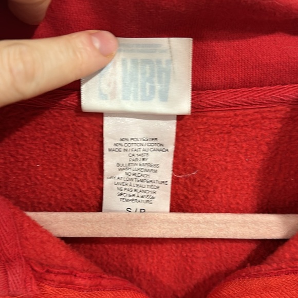 NBA Red Raptors Quarter Zip Sweater Small - Picture 3 of 4